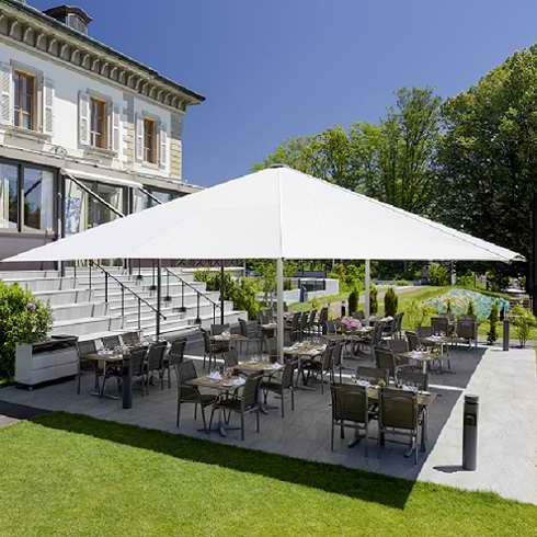 Réserver votre table sur la terrasse du restaurant vieux bois a Genève