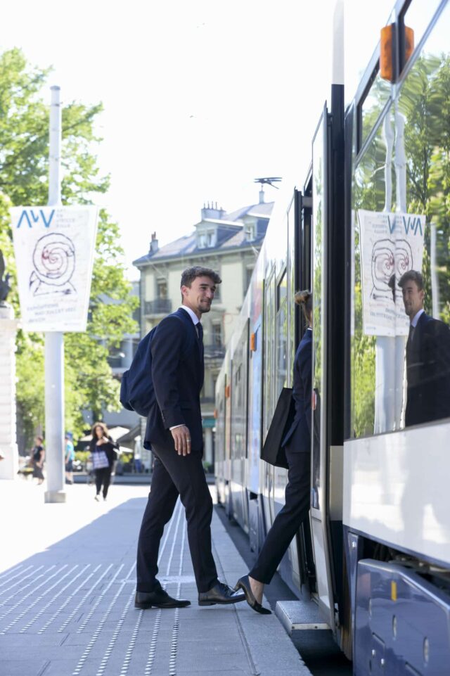 Le campus de l'École hôtelière
