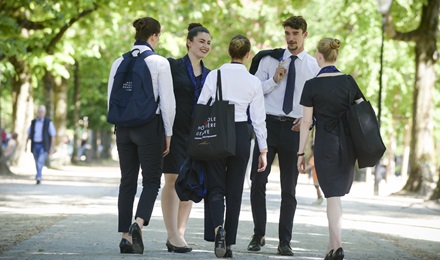 Le campus de l'école hôtelière et sa vie éstudiantine à Genève